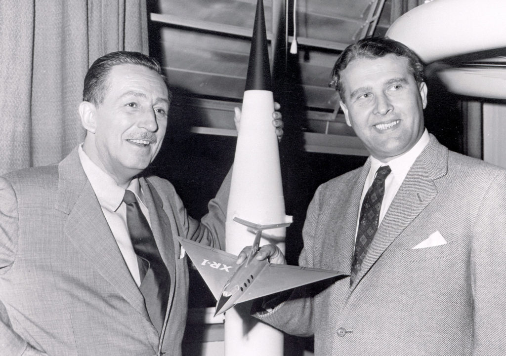 Walt Disney og Wernher von Braun